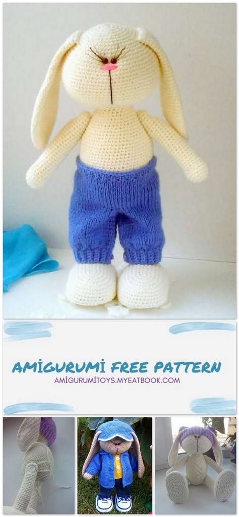 Amigurumi Bunny Tilda Free Pattern - Amigurumi toys Amigurumi Bunny Free Pattern, Amigurumi Flower, Crochet Toys Free Patterns, Crochet Bear Patterns, Crochet Toys Free, Crochet Teddy Bear Pattern, Crochet Dolls Free Patterns, Amigurumi Bunny, Crochet Teddy Bear