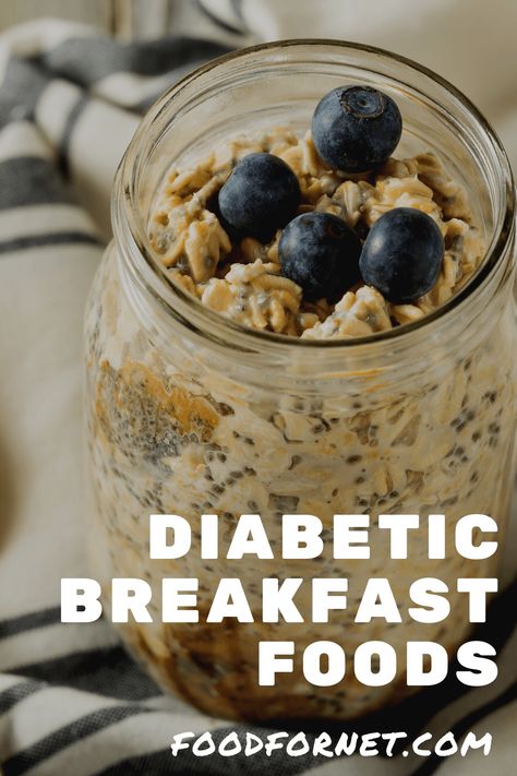 Good Breakfast For Diabetics, Prediabetic Diet, Healthy Recipes For Diabetics, Blood Sugar Diet, No Sugar Foods, Diet Help, Low Carb Breakfast, Diet Keto, Breakfast Foods