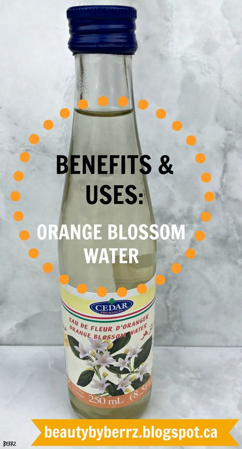 The Benefits & Uses of Orange Blossom Water ---> http://beautybyberrz.blogspot.com/2017/03/the-benefits-uses-of-orange-blossom.html Orange Blossom Water Benefits, Recipes Using Orange Blossom Water, Orange Flower Water, Orange Blossom Water Uses, Orange Blossom Water Recipes, Benefits Of Rose Water, Creepy Skin, Flavored Waters, Flower Recipes