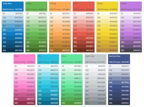 Trello Brand Guide Article Trello Templates, Arc Planner, Team Meaning, Visual Basic, Online Business Tools, Dull Colors, Planner Tips, Personal Organization, Color Guide