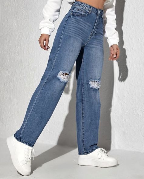 Acid wash jeans