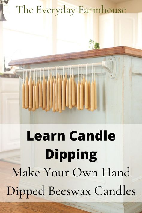 How To Make Candlesticks, How To Make Stick Candles, Diy Candle Dipping, Diy Tapered Candles, Candle Making Organization, Taper Candle Decorating Ideas, Beeswax Candle Making, Taper Candle Holders Diy, Candlestick Making