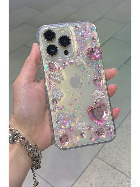 Resin Case Phone, Korean Phone Cases, Diy Resin Phone Case, Crafts For Beginners, Resin Phone Case, Decoden Case, Diy Phone Case Design, Bling Phone Cases, Decoden Phone Case