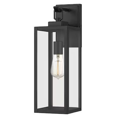 Outdoor lighting at Lowes.com: Search Results Black Outdoor Wall Lights, Garage Lighting, Outdoor Wall Lantern, Wall Lantern, Exterior Lighting, Wall Mounted Light, Outdoor Wall Lights, Outdoor Wall, Glass Design