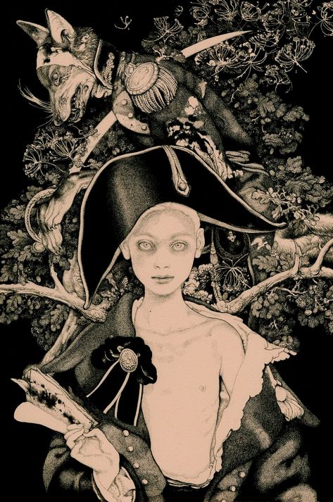 Aesthetic Sharer ZHR on Twitter: "Russian illustrator artist Vania Zouravliov… " Vania Zouravliov, Poster Manga, Baba Jaga, Graphisches Design, Arte Inspo, Wow Art, Mystical Art, Art And Illustration, A Drawing