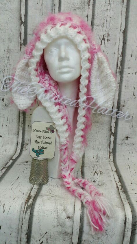 Bunny Hood Crochet, Crochet Hat With Horns, Crochet Hat Bunny, Bunny Beanie Crochet, Crochet Bunny Beanie, Bunny Crochet Hat, Bunny Hood, Crochet Bunny Hat, Sheep Hat