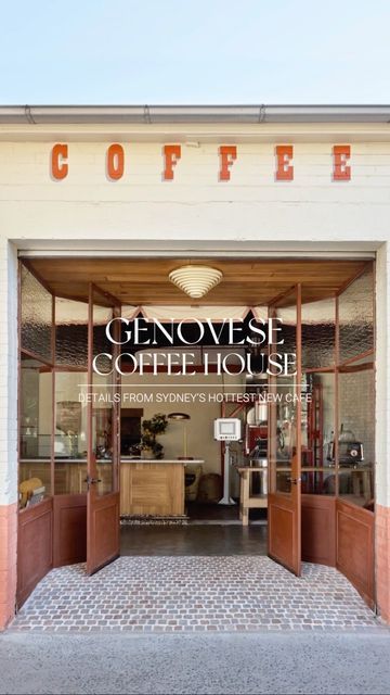 Australian Cafe, Sydney Cafe, Visions Of The Future, Italian Family, News Cafe, Family Heritage, Functional Space, Cafe Interior, Coffee House