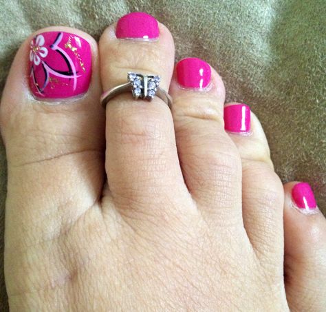 Summer cute :) #nail, #nails, #nailart Toe Nail Design, Cute Nail, Nail Art Designs Videos, Toe Nail Designs, Toe Nail Art, Fancy Nails, Nails Nailart, Toe Nails, Nail Design