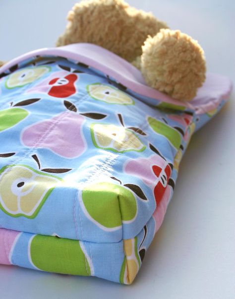 Doll Sleeping Bag Pattern, Bear Sleeping Bags, Sleeping Bag Pattern, Reuse Old Clothes, Doll Sleeping Bag, Doll Blanket, Bear Clothes, Bag Sewing Pattern, Teddy Bear Clothes