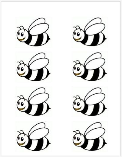 Toddler Approved!: Beehive ABCs Bumble Bee Wings, Bee Template, Bumble Bee Art, Bee Printables, Bee Wings, Bee Clipart, Blank Templates, Preschool Craft, Toddler Classroom