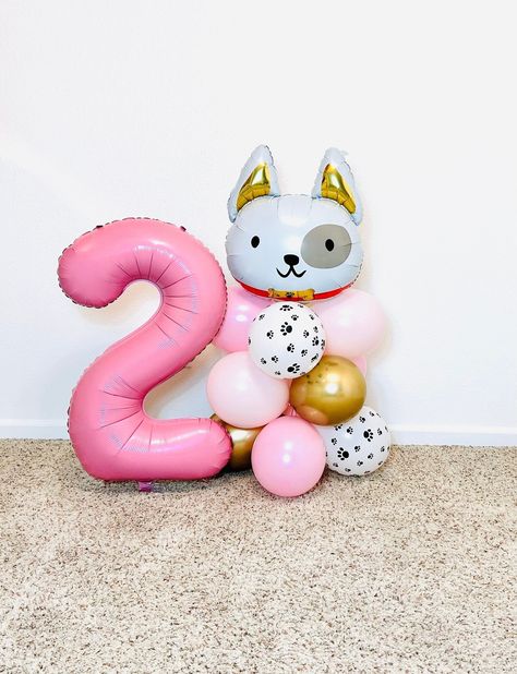 Puppy Balloon Tower, Puppy Balloon Garland, Puppy Party, Lets Pawty, Pawty Party, Paw Print, Dog Birthday party, Puppy Dog, Puppy Balloon, Puppy Balloon Garland, Lets Pawty, Balloon Tower, Dog Birthday Party, Puppy Party, Puppy Adoption, Dog Birthday, Balloon Arch, Balloon Garland