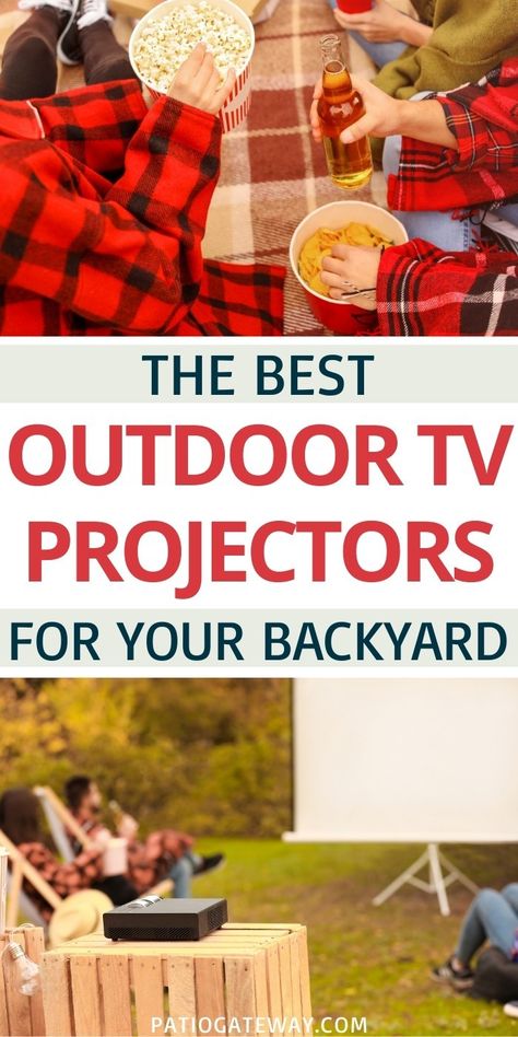 Outdoor Projectors | Outdoor Televisions | Tv Projectors for Outdoor Use | Can you use Projectors Outside? | Outdoor Projector Screen | How to Watch Movies Outdoors | #outdoortv #projector #miniprojector #tech #technology Outside Movie Projector, Diy Projector Screen Outdoor, Projector Screen Ideas, Outdoor Theatre, Outdoor Projector Screen, Outside Movie, Outdoor Hacks, Diy Projector, Tv Projector