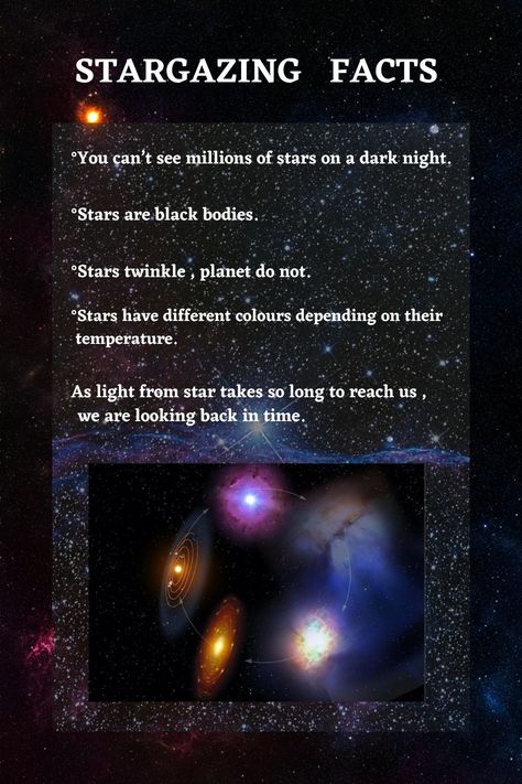 Facts on stars Amazing Space Facts, Interesting Space Facts, Star Facts Astronomy, Space Facts Unbelievable, Facts About Stars, Stars Facts, Constellation Project, Science Core, Amazing Facts About Space