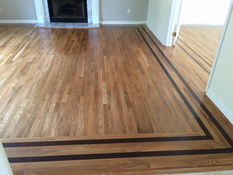 Wood Floor Border, Wood Floor Pattern, Inlay Flooring, Woodworking Plans Patterns, Wood Floor Design, Woodworking Projects Furniture, Refinishing Floors, Woodworking Furniture Plans, Woodworking Plans Diy