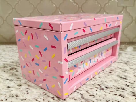 Dessert Warrior Pink KOBALT Tool Box | eBay Kobalt Mini Toolbox Ideas, Dessert Warrior, Pink Tool Box, Pink Tools, Bday Wishlist, Donut Dessert, Makeup Box, Challenge Coins, Great Conversation Starters