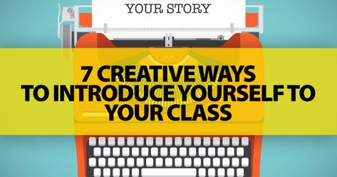 Who Am I?: 7 Creative Ways to Introduce Yourself to Your Class Creative Way Of Introducing Yourself, Creative Ways To Introduce Yourself, Introduce Yourself Creative, Creative Introduction Of Yourself, Introduce Yourself In A Creative Way, Introduction Of Myself For College, How To Give Introduction In English, Allow Us To Introduce Ourselves, Ways To Introduce Yourself