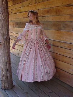 Victorian Dresses for Teen Girls | Historical Clothing Costumes Victorian Colonial Pioneer Dress ~Pink Pioneer Woman Dress, Victorian Girl Dress, Pioneer Clothing, Pioneer Girl, Pioneer Dress, Colonial Dress, The Legend Of Sleepy Hollow, Girls Pink Dress, Historical Clothing