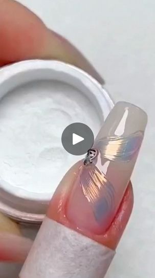 11K views · 3K reactions | "Fluttering elegance: Embrace the beauty of pearl chrome butterfly nail art." 🦋🦋🦋🦋🦋🦋  #ButterflyBling 💫 #PearlChromePerfection 💅 #FlutterByNails 🦋 #ChicInChrome 🌟 #WingedWonderMani 🦋 #PearlButterflyMagic ✨ #ChromeCouture 💎 #FlutteringFinesse 🦋 #OpulentNailArt 💅 #ButterflyGlamour 🌸 | deepthirani gujaran|NAIL ARTIST| | Tayc · Yimmy Yimmy Chrome Butterfly, Pearl Chrome, Butterfly Nail Art, 10k Views, Nail Nail, Butterfly Nail, Nail Artist, The Beauty, Nail Art