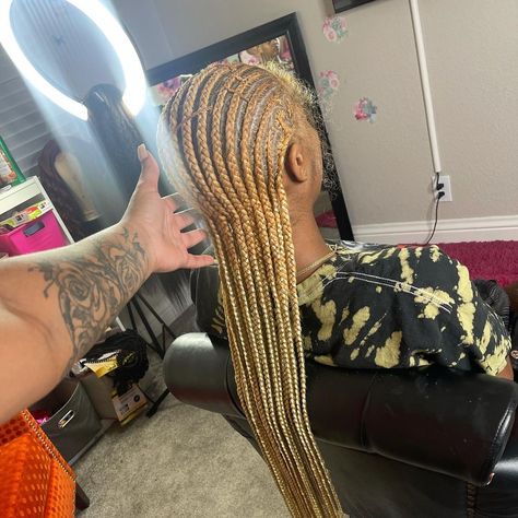 Blonde Straight Back Braids, Blonde Stitch Braids, Straight Backs Braids, Back Braids, Straight Backs, Straight Back Braids, Scalp Braids, Lil Girl Hairstyles, Hairstyles Pictures