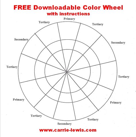 Two new drawing templates are now available as free downloads. Color Wheel Template This is the same template used in the EmptyEasel.com article, Making a Color Wheel with Colored Pencil, but with … Color Theory Worksheet, Color Wheel Worksheet, Colour Wheels, Value Scale, Portrait Studies, Color Recipe, Coloring Stuff, Textile Medium, Blending Colored Pencils