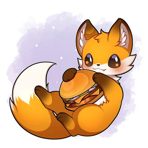 Cute Fox Drawing, Fox Drawing, Cute Animal Drawings Kawaii, Fox Art, Cute Fox, Arte Animal, Cute Animal Drawings, Cute Doodles, Cuteness Overload