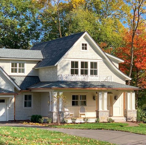 Landschute Architecture, Gabled Roof, Shed Dormer, Home Addition, House Portraits, First Impression, Lake House, Clean Lines, Instagram A