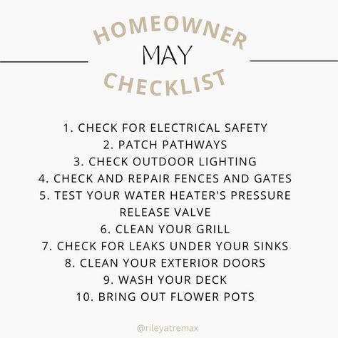 Homeowner Checklist, Happy Homemaking, Home Maintenance Checklist, House Chores, Life Binder, Diy Home Cleaning, Home Buying Tips, Home Management, Up House