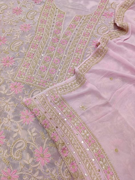 Crystal Wedding Dress, Chikankari Suits, Beauty Care Routine, Punjabi Suits, Indian Wear, Beauty Care, Embroidery, Pure Products, Beauty