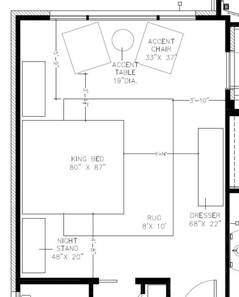 Master Bedroom Furniture Layout Master Bedrooms Narrow, Master Suite Furniture Layout, Bedroom Floor Plans Furniture Layout, Room Arrangement Ideas Bedroom Master, Bedroom Layout How To Arrange Master, 10x20 Bedroom Layout, 15x13 Bedroom Layout, Primary Bedroom Furniture Layout, Extra Large Bedroom Layout