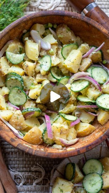 Boiled Potatoes Recipe, Dill Pickle Potato Salad, Recipe For Salad, Pickle Potato Salad, Green Potatoes, Gold Potatoes, Light Meals, Potato Salad Recipe, Yukon Gold