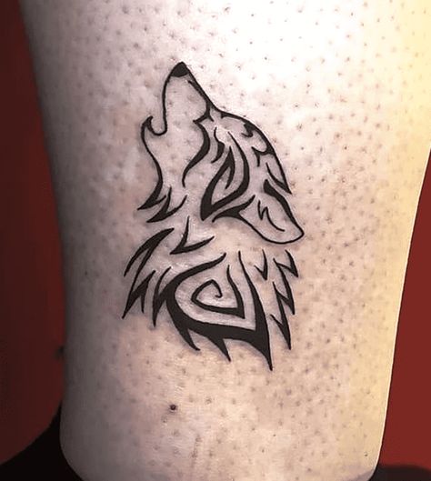 Small Wolf Tattoo Simple, Werewolf Tattoo, Wolf Tattoos For Women, Wolf Tattoo Ideas, Small Wolf Tattoo, Wolf Tattoos Men, Tattoo Ideas Small, Wrist Tattoos For Guys, Mini Tattoo