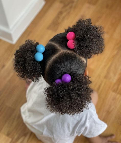 Curly Hairstyles Kids Daughters, Kids Ponytail Hairstyles, Quick Toddler Hairstyles Black, Black Toddler Hairstyles, Black Baby Girl Hairstyles, Children Hairstyles, Baby Girl Hairstyles Curly, Daughter Hairstyles, Cute Toddler Hairstyles