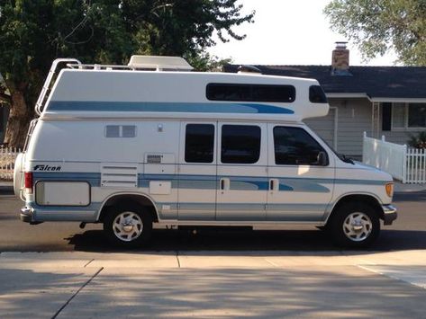 1996 Ford Falcon Camper For Sale in Louisville, Colorado Ford Camper Van, Custom Van Interior, Trailerable Houseboats, Louisville Colorado, Motor Homes For Sale, Class B Camper Van, Small Motorhomes, Chevrolet Van, Camper For Sale