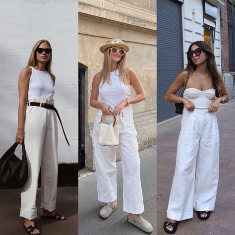 Les looks monochromes, été comme hiver, c’est toujours une bonne idée 🙌🏻 Vous êtes plutôt total look blanc ou noir? #minimaliststyle #minimalistoutfit #summeroutfit #capsulewardrobe #monochromeoutfit #allblackoutfit #allwhiteoutfit Ig Post, Total Look