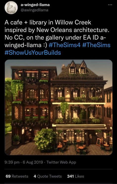 Sims 4 Moonwood Mill Build, Sims 4 Mausoleum, Sims 4 New Orleans Cc, New Orleans Sims 4, Sims 4 New Orleans, Sims 4 Community Lots Ideas, Sims 4 Character Ideas, Ts4 Builds, San Myshuno