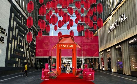 Chineese New Year, Chinese New Year Decorations, New China, Lancome Paris, Beauty Event, Win A Trip, Visual Display, Air France, Lunar New Year