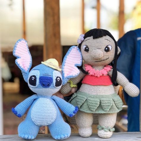 Crochet Alien, Monster Amigurumi, Disney Crochet Pattern, Lilo Und Stitch, Monster Pattern, Diy Crochet Doll, Stitch Doll, Crochet Monsters, Crochet Disney