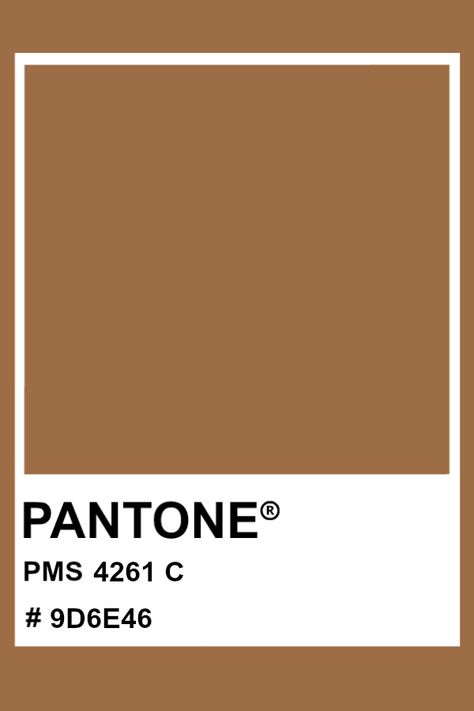 PANTONE 4261 C #pantone #color #PMS #hex Autumn Pantone, Brown Pantone, Pantone Tcx, Pantone Matching System, Pantone Palette, Pantone Colour Palettes, Colors Shades, Color Chip, Color Cafe