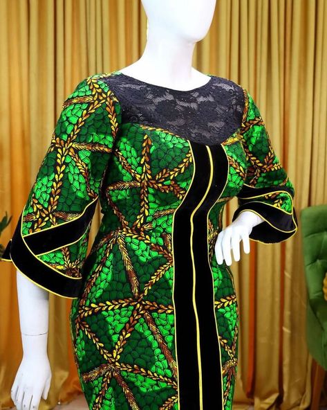 A Shape Gown Ankara, Kaftan Styles For Ladies, African Maxi Dress Ankara, Boubou Styles For Women, Kaftan Styles, Bubu Gown Styles, African Fabric Dress, 2piece Outfits, African Print Dress Ankara