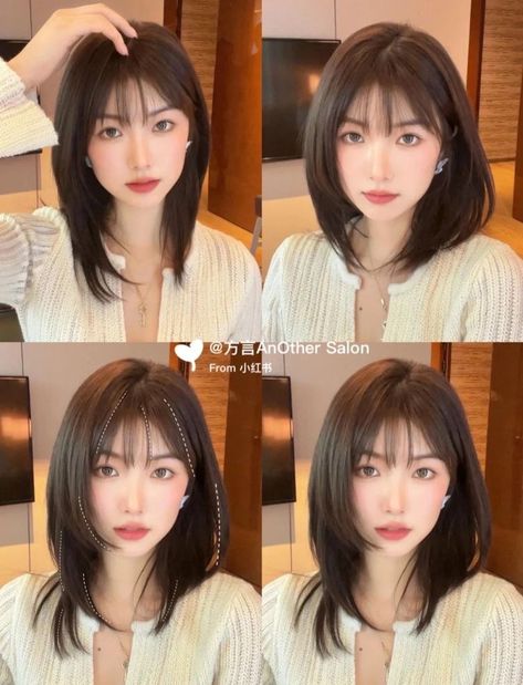 Short Hair And Bangs, Wash And Go Styles, Hair Inspiration Long, Bangs With Medium Hair, Asian Short Hair, Hairstyles For Layered Hair, Wash And Go, Hair Bob, Shot Hair Styles