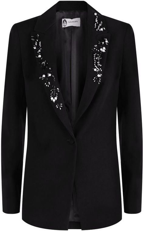 Outfit For New Year, Embellished Jackets, Graduation Suits, Embellished Blazer, Abaya Designs Latest, Award Show Dresses, Stylish Men Wear, Latest Blouse Designs Pattern, Beaded Jacket