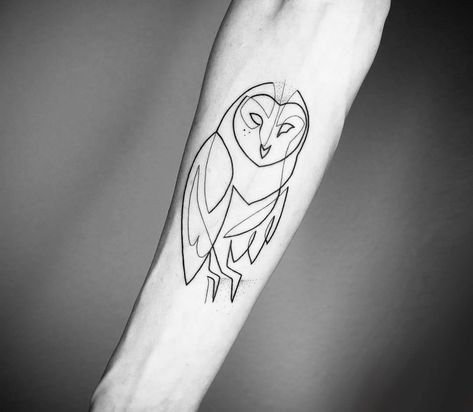 Linework Owl Tattoo, Simple Linework Tattoos For Men, Simple Owl Tattoo Design, Owl Tattoo For Women Unique, Simple Linework Tattoos, Simple Owl Tattoo, Geometric Owl Tattoo, Simple Line Tattoo, Mundo Hippie