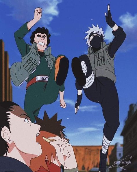 Guy Sensei, Shikamaru And Temari, Photo Naruto, Star Trek Funny, Manga Naruto, Anime Friendship, Kakashi Sensei, Uzumaki Naruto, Naruto Series