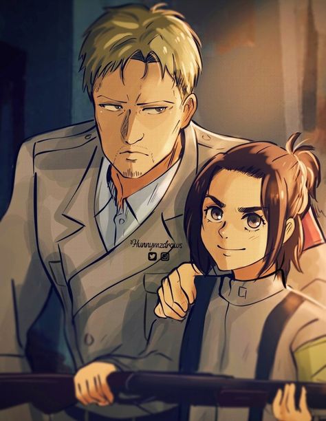 Reiner And Gabi, Reiner X Porco, Aot Reiner, Aot Pieck, Reiner Braun, Musical Art, Musical Movies, Random Anime, Attack On Titan