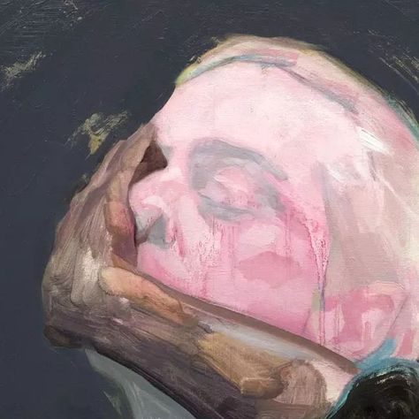 Hélène Delmaire on Instagram: "How To Stop Worrying About Someone You Love  #art #painting #artistsoninstagram #contemporarypainting #portrait" Blurred Portrait Painting, Contemporary Paintings, Portrait Painting, Instagram, Art