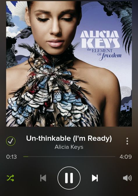 Unthinkable Alicia Keys, Alicia Keys Unthinkable, Spotify Codes, Drake Photos, Powerpoint Background Design, Alicia Keys, Strong Love, Im Ready, Music Playlist