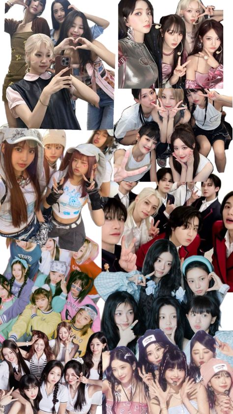 K-pop collage ‼️ K Pop Collage, K Pop, Collage, Memes, Quick Saves