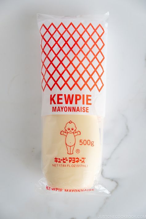 Kewpie Japanese Mayonnaise | Easy Japanese Recipes at JustOneCookbook.com Japanese Mayonnaise Recipe, Mayonnaise Brands, Japanese Mayonnaise, Cookbook Kitchen, Japanese Mayo, Kewpie Mayonnaise, Asian Noodle Dishes, Wok Recipes, Asian Side Dishes