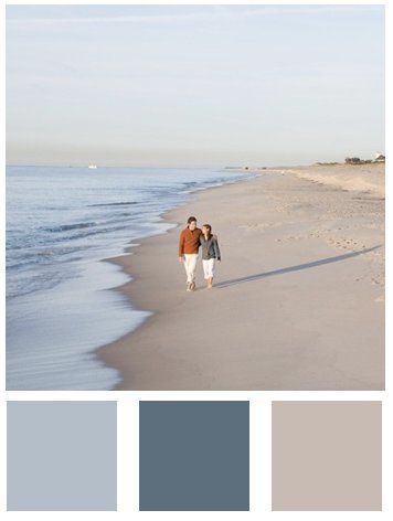 Coastal Style Bathroom, Interior Paint Colors Schemes, Coastal Colors, Coastal Bedrooms, Beach Color, Interior Paint Colors, Bath Room, Paint Colors For Home, Coastal Homes