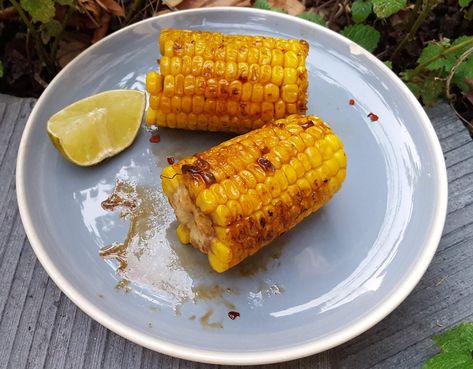 Teriyaki corn on the cob - CookTogether Hawaiian Corn On The Cob, Hawaiian Corn, Vegetable Pasties, Fried Rice With Egg, Tomato Curry, Food Technology, Sports Food, Tomato Chutney, Chicken Spices